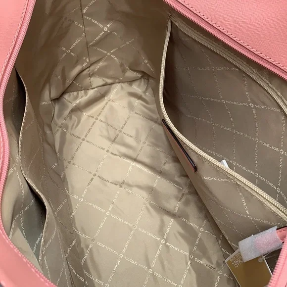 MICHAEL KORS 
Gilly Large Saffiano Leather Tote Bag PRIMROSE COLOR - Picture 12 of 16